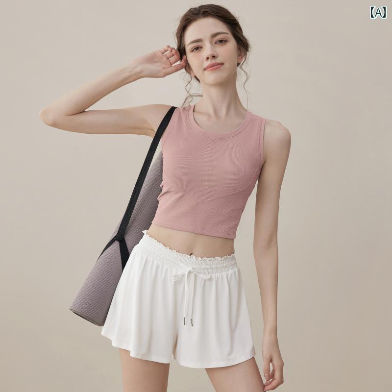 スポーツブラ レディース スポーツブラ 美しい 背中と ウエストの ヨガ ベスト ワンピース ランニング 耐衝撃 アウターウェア ピラティス フィットネス トップ