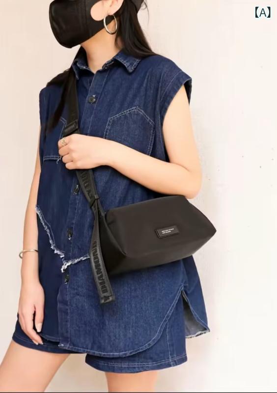 鞄 レディース 軽量 斜め掛け オックスフォード生地 ママバッグ 大人女性用 シングルショルダー 小型 普段使い 耐久性 シンプル