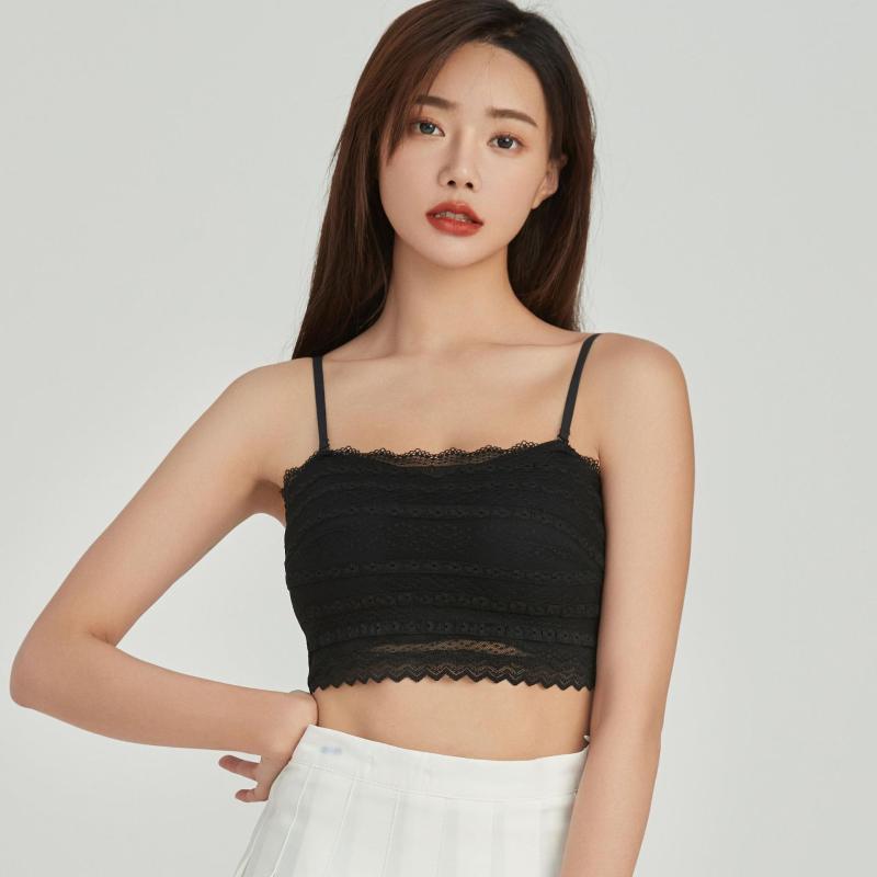 レディース シームレス 寄せ上げ ブラジャー 合わせやすい 外穿用 セクシー チューブトップ インナー 胸巻き ストラップ キャミソール ..