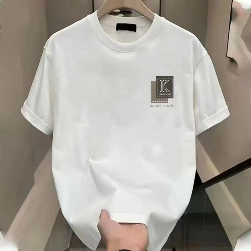 メンズ Tシャツ 綿 短袖 ゆったり シンプル カジュアル 夏用 薄手 トップス 通勤 普段使い 軽量 コーディネート トレンド アメリカンスタイル