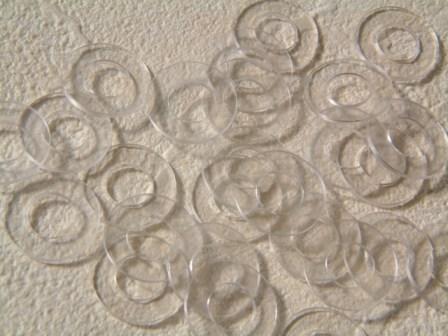 樹脂ワッシャーM6x13x1mmひょうさつ【GHO表札】【楽ギフ_包装】【楽天人気表札】