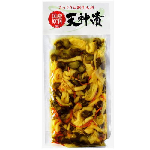 九州 お土産 帰省土産 国産原料使用 きゅうりと割干大根 天神漬（240g）【九州限定】お取り寄せ 贈り物 博多土産 帰省 惣菜 土産 お返し お土産 福岡 博多 名物ギフト プチギフト プレゼント