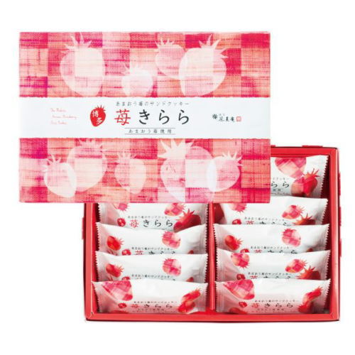 【3980円以上で送料無料】博多苺きらら(10個入) 風美庵 【九州限定】いちご お菓子 福岡 お土産 イチゴ お取り寄せ 贈り物 博多 お返し ギフト プレゼ...