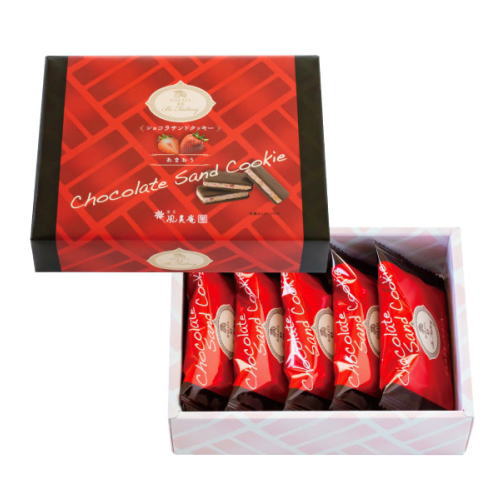 いちご お菓子 福岡 お土産 帰省土産 風美庵 博多 ショコラサンドクッキー あまおう （5個入）【九州限定】 お取り寄せ 贈り物 博多土産 帰省 お菓子 土産 お返し お土産 福岡 博多 名物ギフト プチギフト プレゼント 帰省土産 お盆 敬老の日