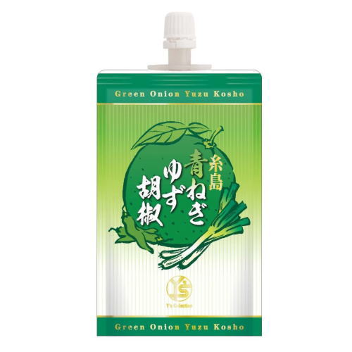 糸島産青ねぎゆず胡椒【110g】糸島産青ねぎ×九州産ゆず胡椒大邦物産 柚子こしょう 調味料 香辛料 お土産 福岡 限定 ご当地