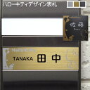 表札 ハローキティ 表札 ステンレス サイズ オーダー (KTS-5) マンション 戸建 全3色 サイズ変更可 書体変更可 おしゃれ かわいい キティちゃん サンリオ キャラクター