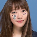 【20点までメール便も可能】 KT フェイスシール A [キティちゃん 公式 うさみみ フェイスシール ボディシール アートシール ハロウィンメイク イベント ...