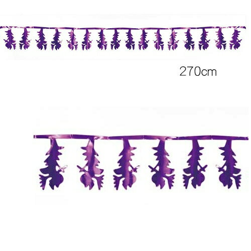 20ޤǥ᡼ؤǽ åӥˡ롦 (Witch Vinyl Garland) [ϥ󥳥ץ ϥѡƥ]021003_HB