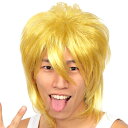 【1点までメール便も可能】カツランド 金パツくん  [金髪かつら かっこいい おしゃれ チャラ男 渋 ...