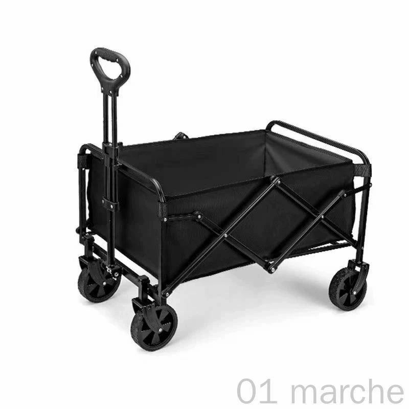 折りたたみキャリーワゴン 4 輪超軽量コンパクト設計 小型軽量キャリーカート アウトドアレジャー・ショッピング買い物完全兼用 折り畳み時極コンパクトで収納場所に困らない 高耐荷重仕様で大きな荷物もたっぷり安心運搬可能 キャンプ・ピクニック・お買い物・引越