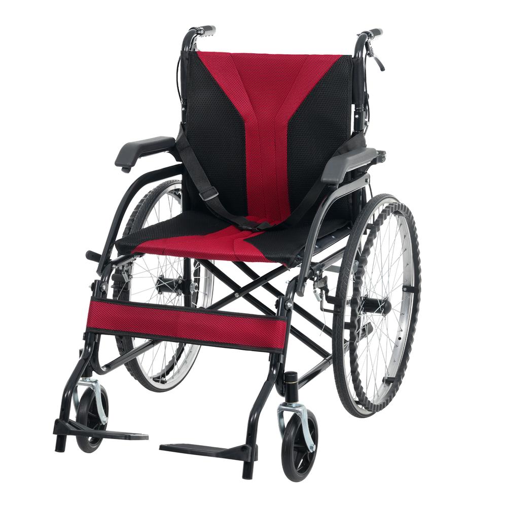 【商品詳細】 商品説明 style="width: 40%;line-height:24px;padding: 12px 16px;background: #F7F8FA;border-right: 1px solid #E5E5E5;border-bottom: 1px solid #E5E5E5;word-break: break-word;white-space: pre-wrap">商品サイズ style="width: 60%;line-height:18px;padding: 12px 16px;border-bottom: 1px solid #E5E5E5;word-break: break-word;white-space: pre-wrap">110*98.5*68cm style="width: 40%;line-height:24px;padding: 12px 16px;background: #F7F8FA;border-right: 1px solid #E5E5E5;border-bottom: 1px solid #E5E5E5;word-break: break-word;white-space: pre-wrap">折りたたみサイズ style="width: 60%;line-height:18px;padding: 12px 16px;border-bottom: 1px solid #E5E5E5;word-break: break-word;white-space: pre-wrap">97*77*35cm style="width: 40%;line-height:24px;padding: 12px 16px;background: #F7F8FA;border-right: 1px solid #E5E5E5;border-bottom: 1px solid #E5E5E5;word-break: break-word;white-space: pre-wrap">梱包サイズ style="width: 60%;line-height:18px;padding: 12px 16px;border-bottom: 1px solid #E5E5E5;word-break: break-word;white-space: pre-wrap">86*78*25cm style="width: 40%;line-height:24px;padding: 12px 16px;background: #F7F8FA;border-right: 1px solid #E5E5E5;border-bottom: 1px solid #E5E5E5;word-break: break-word;white-space: pre-wrap">梱包重量 style="width: 60%;line-height:18px;padding: 12px 16px;border-bottom: 1px solid #E5E5E5;word-break: break-word;white-space: pre-wrap">15.1kg style="width: 40%;line-height:24px;padding: 12px 16px;background: #F7F8FA;border-right: 1px solid #E5E5E5;border-bottom: 1px solid #E5E5E5;word-break: break-word;white-space: pre-wrap">商品重量 style="width: 60%;line-height:18px;padding: 12px 16px;border-bottom: 1px solid #E5E5E5;word-break: break-word;white-space: pre-wrap">13.05kg 【セールスポイント】【自走・介助両用設計】使用者は握りやすい波型ハンドリムで自分のペースで自走できます。介助者はハンドグリップを軽く押すだけで、スムーズな移動を実現できます。【ワンタッチ折りたたみ 持ち運び便利】ボタン一押しで簡単に折りたたむことができ、車のトランクに収納することも可能です。家にもコンパクトに収まり、スペースを節約できます。【二重ブレーキ 安全性満点】介助ブレーキはハンドグリップで手元操作でき、駐車ブレーキは車輪脇で簡単に操作できます。シートベルト付きで安心感が高く、いつでも安全に使用できます。【大径ノーパンクタイヤ 走行快適】57cm大径鋼線後輪を搭載して高耐荷重で長持ちし、どんな路面もスムーズに走行できます。ノーパンク仕様なので空気を入れる手間がかからず、パンクの心配もありません。【機能満載 快適さ抜群】メッシュシートは通気性に優れ長時間座っても蒸れず、座面は取り外し洗濯が可能で清潔を保てます。上げ式アームサポートや 3段調整フットサポートなど、乗り降りもリラックスした姿勢も実現できます。【材質】Steel【サイズ】86 x 78 x 25 cm【重量】15.1 kg