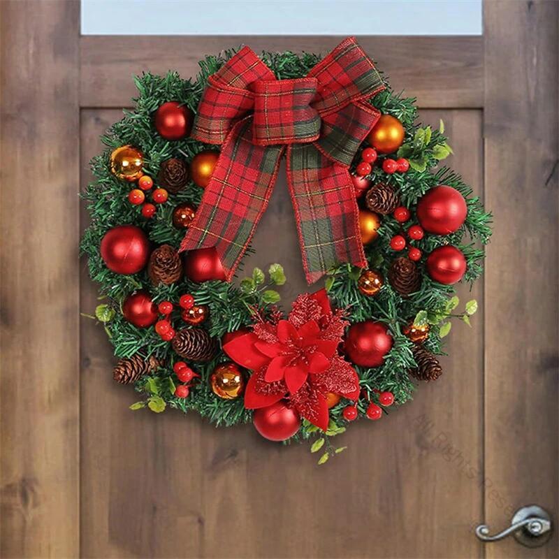 Rakuten - クリスマスから日常まで 上質な空間演出 ナチュラルデザインリース 玄関彩る大人の装飾 贈り物に喜ばれる高級人工花 季節を超えたおしゃれアイテム リビングの主役に 松ぼっくりアレンジで温もり演出