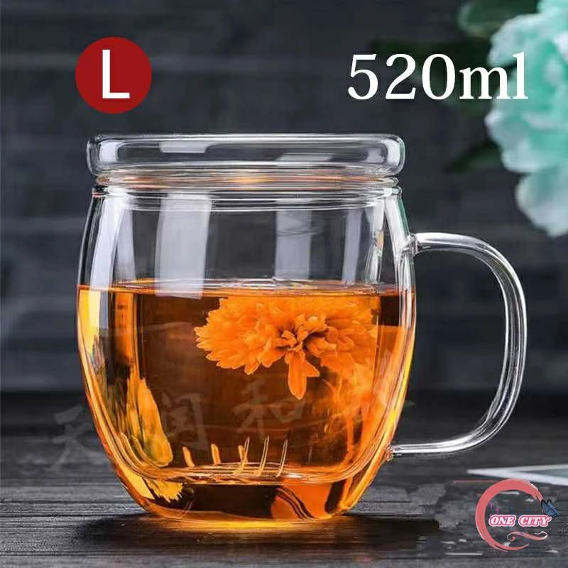 耐熱ガラスカップ 蓋付き コーヒーカップ おしゃれお茶コップ 直火対応 ガラスカッ...