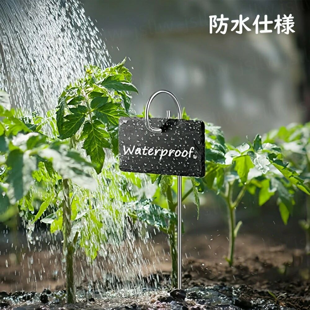 ガーデニング名人の必需品 長く使える植物名札 おしゃれなデザインラベル 野菜栽培...