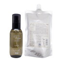 【LINE登録で300円OFF】ナンバースリー ヒュウケア ヘアオイル 115ml+300ml 詰替用 計2個セット[no3 hue care エイジングケア ...