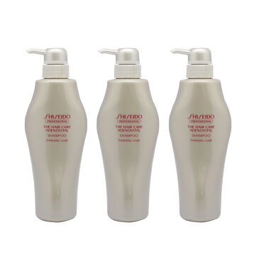 資生堂プロフェッショナル アデノバイタル シャンプー 500ml×3個セット|shiseido professional adenovital ザヘアケア ヘアケア サロン専売 美容室 美容院 美容師 おすすめ 人気 ランキング クチコミ 発毛【送料無料】