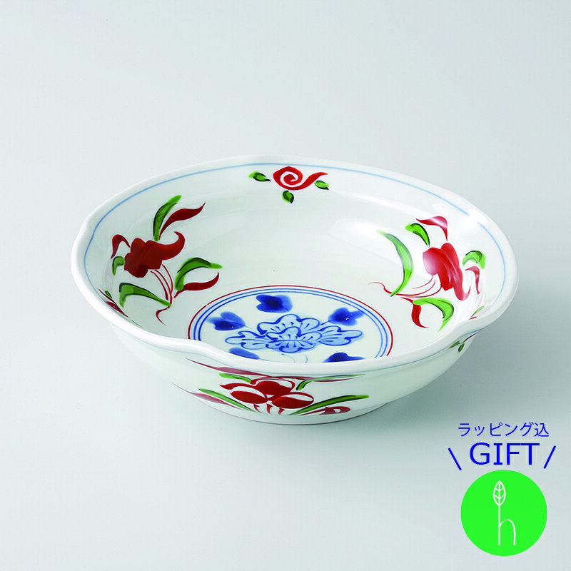 〈ギフトセット〉万歴牡丹 漬物鉢（化粧箱入） | 浜陶 和山 和 食器 モダン おしゃれ 北欧 料理 贈り物..