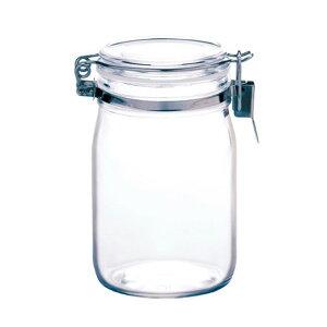 星硝 セラーメイト ガラス保存 密封瓶 1L 粉末 乾物 保存容器 ジャム 梅酒 果実酒 調味料 密封びん 密封ビン