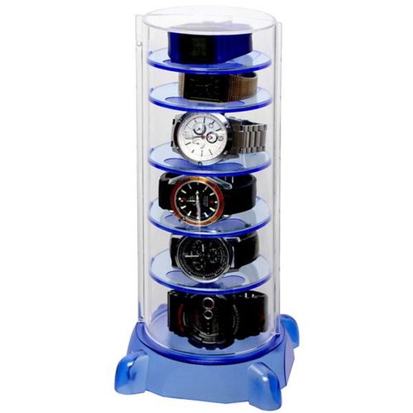 シンコハンガー コレクタワー G ブルー 収納ケース 腕時計 ウォッチ コレクション ディスプレー