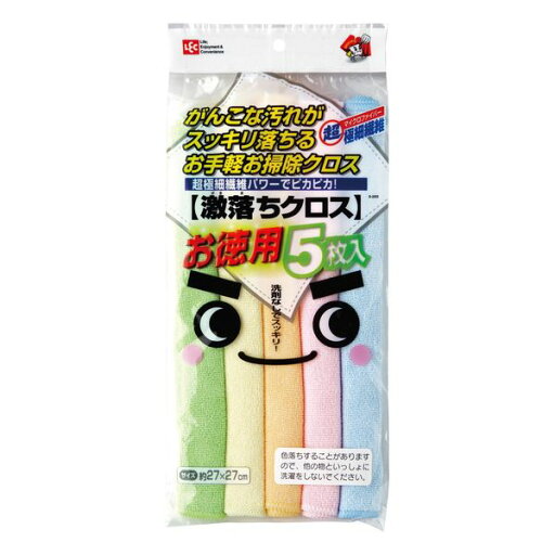 レック 激落ちクロス お買い得用5枚入り レック 激落ちクロス お買い得用5枚入り