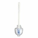 ◇ アイセン TL125 フントトイレブラシ 半丸植毛 ホワイト トイレブラシ トイレ掃除 柄付きブラシ トイレ用品 掃除用具(3)