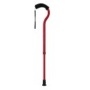 ◎ 介護用品 フジホーム フラミンゴN 伸縮 杖 ステッキ ディープレッド WB3884 Walking Stick Fuji Home WB3884 軽量 お...