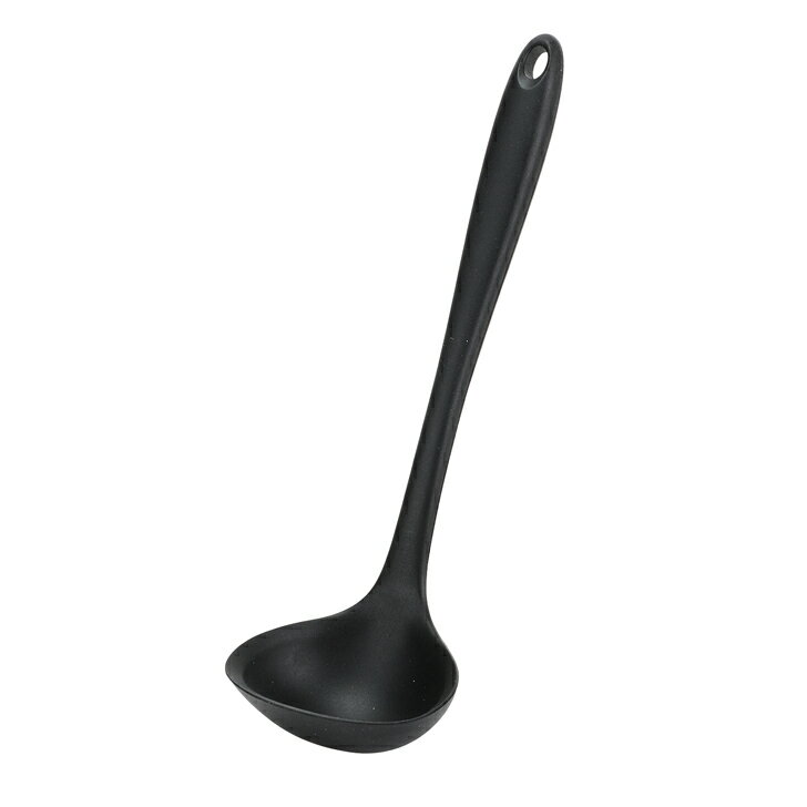 ◎ パール金属 TOUCH シリコーンお玉 大 BLACK G-5081 キッチン用品 オールシリコーン キッチンツール ..