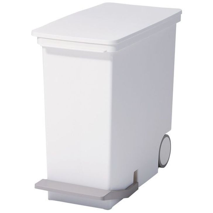 ●★ 吉川国工業所 like-it ゴミ箱 オルア25 LBD-13 スリムタテ型分別ペダルペール ホワイト ごみ箱 リビング キッチン 分別 送料無料
