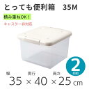  天馬 とっても便利箱 35M 幅35cm 収納ケース 衣装ケース 収納ボックス プラケース TENMA 積み重ね