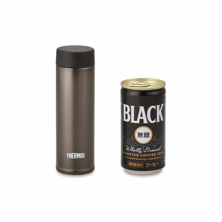 サーモス 真空断熱ポケットマグ JOJ-150 BW ブラウン THERMOS 150ml 保冷保温 水筒 スクリュー 軽量 コンパクト スリム スクリュー