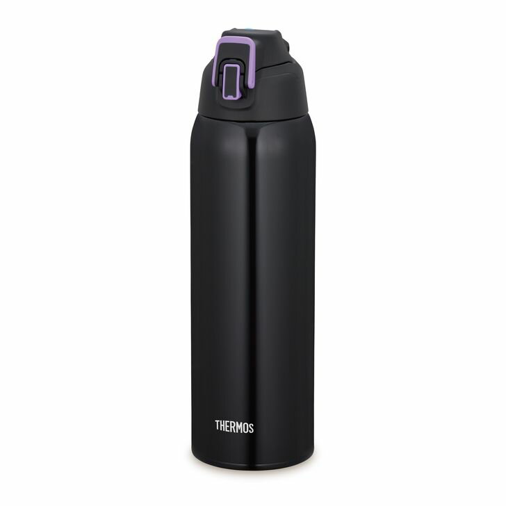 サーモス 真空断熱スポーツボトル 保冷専用 1500ml 星 1.5L FHT-1502F BKPL THERMOS 水筒 ボトル スポーツ ダイレクトボトル ポーチ 持ち運び 魔法瓶 飲みやすい ワンタッチ 洗いやすい 広口 名前シール付き スポーツ飲料 ジム レジャー 丸洗い 小学生 中学生 部活 直飲み