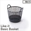  񹩶Ƚ Like-it Basic Basket 饦ɥХå 졼 LBB-01C ɥ꡼  Ǽ 餫 üդ ץ ɥ꡼  Хå Хޥץ饹å Ķͥ ץ  ݷ  ̲ likeit 饤å