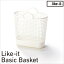  񹩶Ƚ Like-it Basic Basket Хåȥӥå ۥ磻 LBB-17C ɥ꡼  Ǽ 餫 üդ ץ  Хå Хޥץ饹å Ķͥ ץ  ݷ  æᤫ ̲ likeit 饤å
