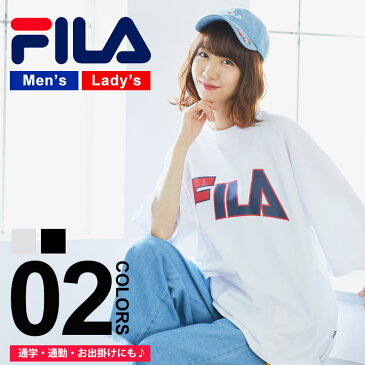 フィラ Tシャツ FILA 綿100％ ロゴ バックプリント クルーネック 半袖 メンズ 男性 カジュアル トップス Tシャツ ティーシャツ ファッション 綿 ロゴ バックプリント クルーネック 半袖 FM9406