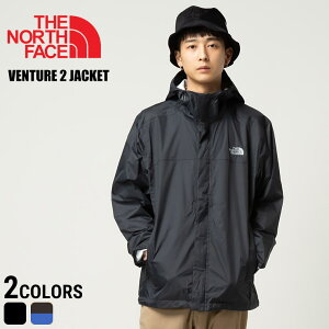 ノースフェイス ジャケット THE NORTH FACE ベンチャージャケット VENTURE 2 JACKET NF0A2VD3ブラック カーキ S M L ザ・ノースフェイス 春メンズ カジュアル 男性 メンズファッション アウター アウトドア 防風　防水撥水 梅雨