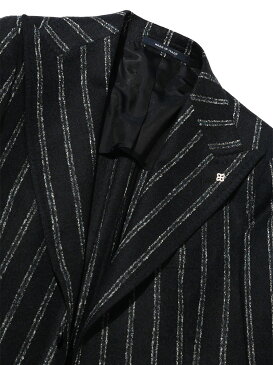 最大2000円offクーポン配布中■TAGLIATORE (タリアトーレ) ストライプ シングル 2ツ釦 ジャケットブランド メンズ 男性 アウター ジャケット テーラード 秋 冬 ウール ストライプ フォーマル TGPL26K85RIZ054