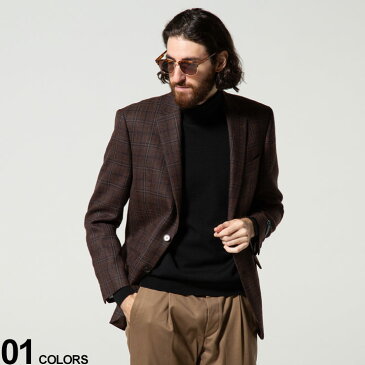 最大2000円offクーポン配布中■LAUREN RALPH LAUREN (ローレン ラルフ ローレン) ウール混 チェック シングル 2ツ釦 ジャケットブランド メンズ 男性 アウター ジャケット テーラード RLLET012P10073