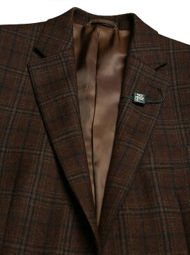 最大2000円offクーポン配布中■LAUREN RALPH LAUREN (ローレン ラルフ ローレン) ウール混 チェック シングル 2ツ釦 ジャケットブランド メンズ 男性 アウター ジャケット テーラード RLLET012P10073