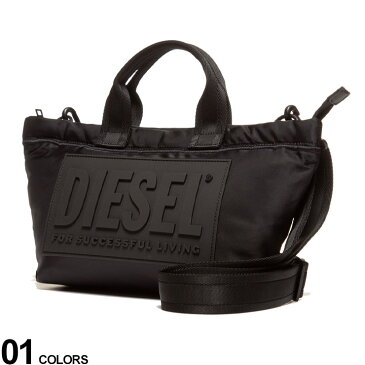 DIESEL (ディーゼル) 2WAY BIGロゴ ミニトートバッグブランド メンズ レディース 鞄 バッグ トート 小さい DSX08084P3102