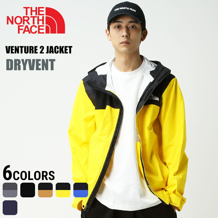 ザ・ノース・フェイス アウトドア トップス メンズ ザ ノースフェイス ジャケット THE NORTH FACE フード フルジップ ジャケット DRYVENT VENTURE 2 JKTメンズ 男性 トップス アウター ジャケット ブルゾン アウトドア 梅雨 TNFHCNF0A5EH8D1