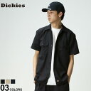 ディッキーズ シャツ Dickies 半袖シャツ ワークシャツ ツイル ポケット 半袖 ワークシャツ ORIGINAL FITメンズ 男性 トップス シャツ 半袖シャツ カジュアルシャツ 1574