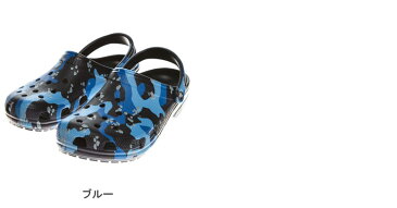 大きいサイズ メンズ crocs (クロックス) 迷彩 クロックス CLASSIC PRINTED CAMO CLOG サンダル スリッポン カモフラ 206454BT