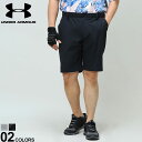 大きいサイズ メンズ UNDER ARMOUR (アンダーアーマー) ストレッチ 無地 ゴルフ ショートパンツ DRIVE SHORTS パンツ ショーツ スポーツ 春 夏 UM8815