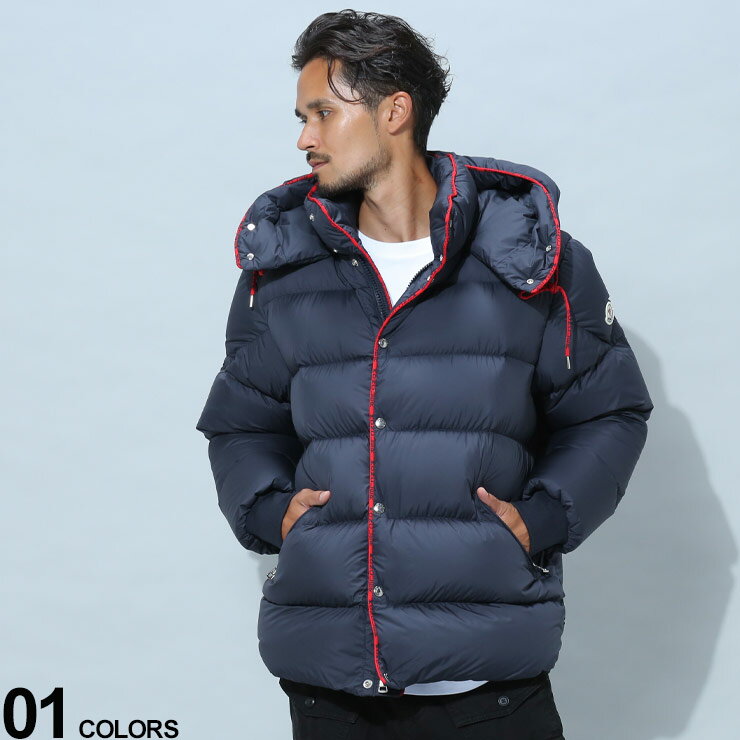 モンクレール MONCLER (モンクレール) フード着脱 フルジップ ダウンジャケット Amaranteブランド メンズ 男性 アウター ジャケット ブルゾン ダウン MCAMARANTE2