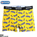 大きいサイズ メンズ OUTDOOR PRODUCTS (アウトドアプロダクツ) ストレッチ 吸水 80’sロゴ 前開き ボクサーパンツ ボクサー パンツ 前開...