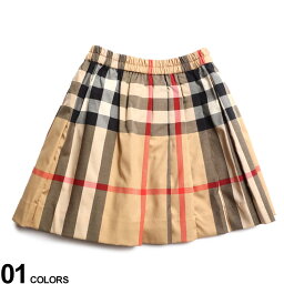 BURBERRY (バーバリー) チェック プリーツスカートブランド キッズ 子供服 ボトムス 女子服 スカート チェック BBK8039522