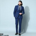 カルバン・クライン スーツ Calvin Klein (カルバンクライン) シングル ノータック スーツ SLIMFITブランド メンズ 男性 ビジネス フォーマル スーツ スリム CKMABRY5FYL207