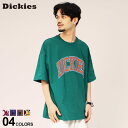 ディッキーズ Tシャツ カレッジロゴ Dickies 天竺クルーネック 半袖メンズ 男性 トップス シャツ Tシャツ 半袖 コットン 春 夏 32785432