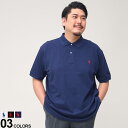 大きいサイズ メンズ POLO RALPH LAUREN (ポロ ラルフローレン) ワンポイント 半袖 ポロシャツ ポロシャツ シャツ 半袖 春 夏 711667003D22