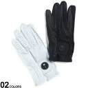 大きいサイズ メンズ palm (パーム) GOLF ロゴ グローブ CANVAS GLOVE ゴルフ 左手用 手袋 レザー 101P102PML2XL